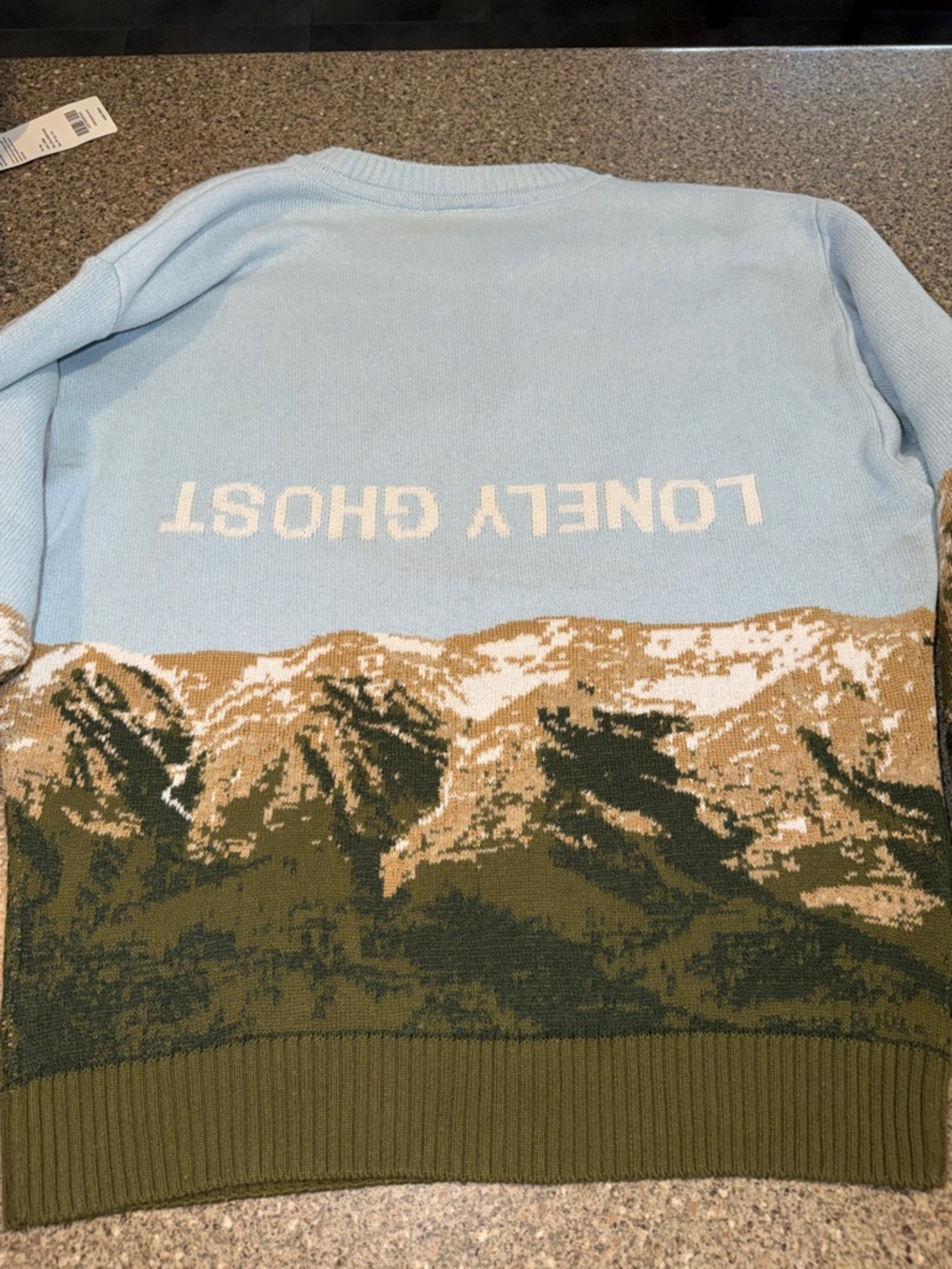 LONELY GHOST Mountain Crewneck Sweater - Picture 3 of 3